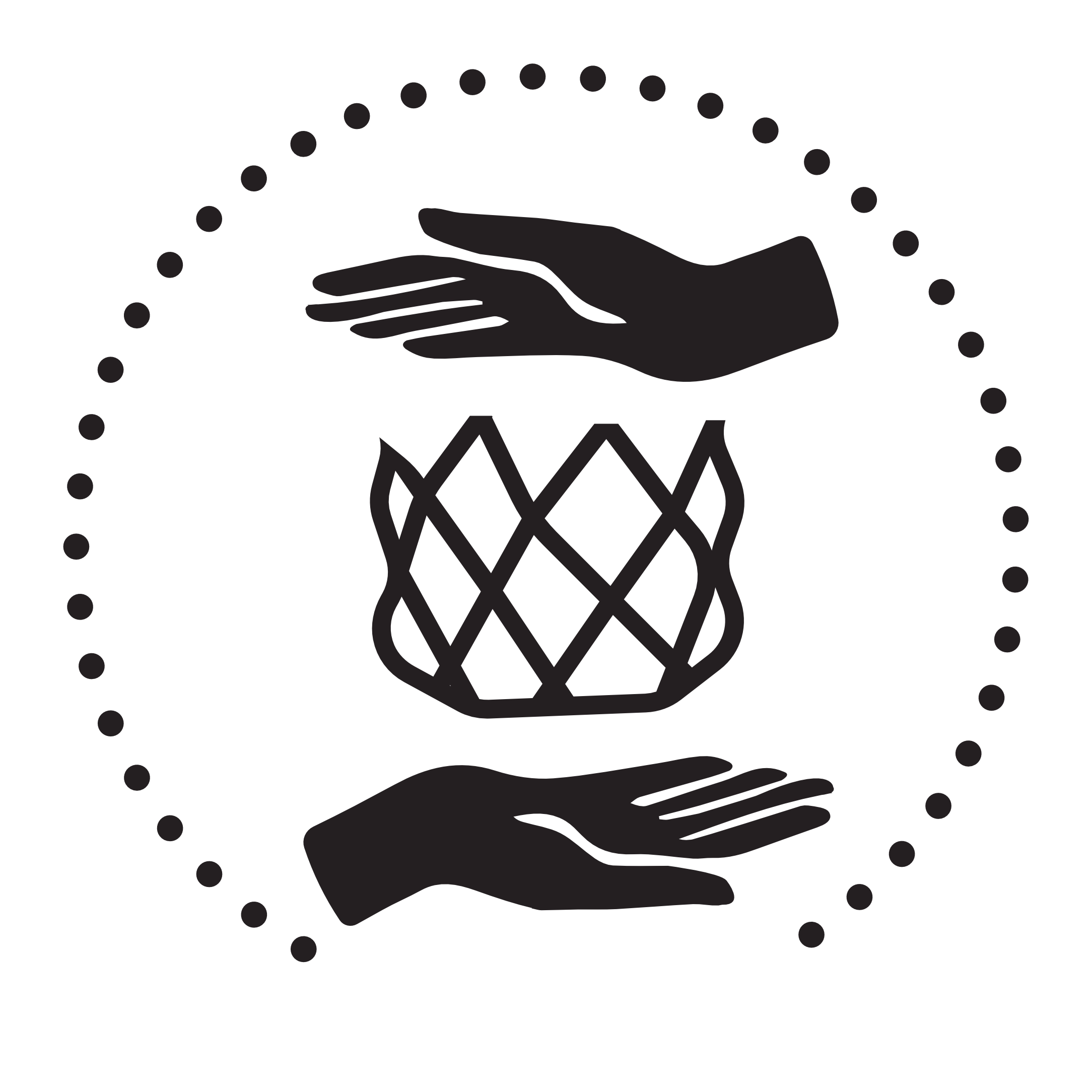 Sello de hecho a mano