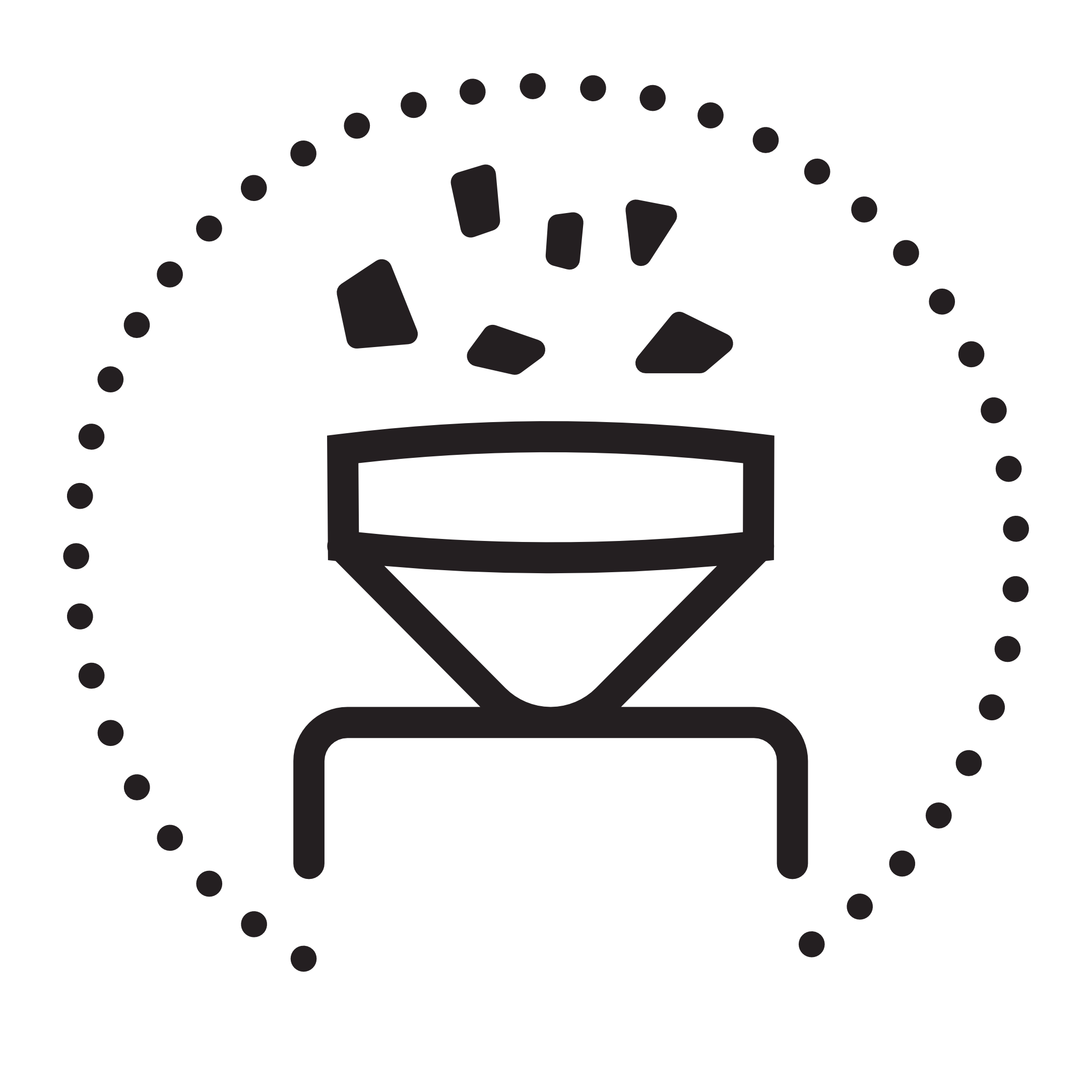 Sello de proceso de transformación